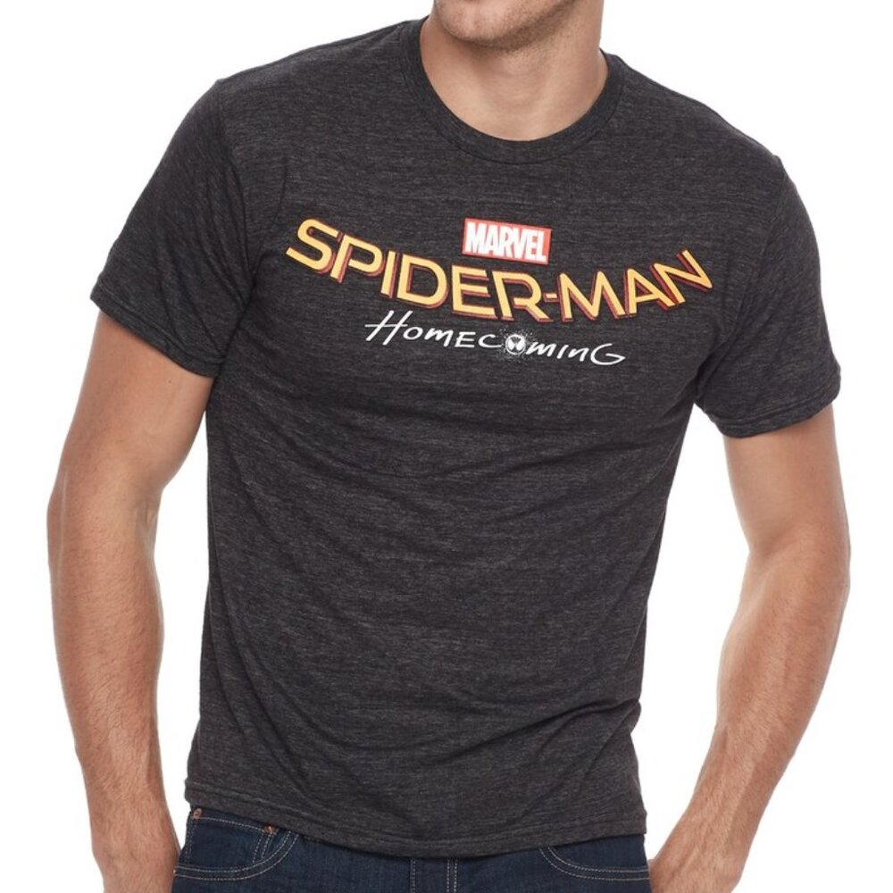 New! Spider-Man Homecoming T-Shirt Marvel Comics MCU